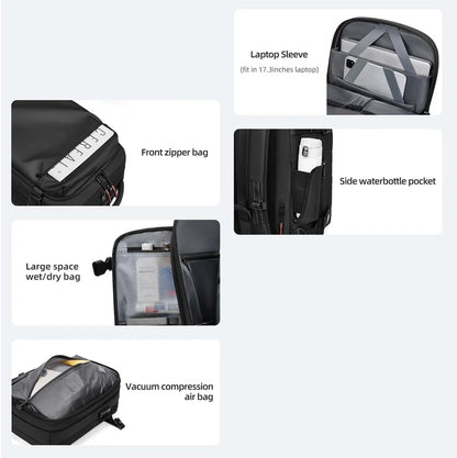 Smart Vacuum Compression Backpack